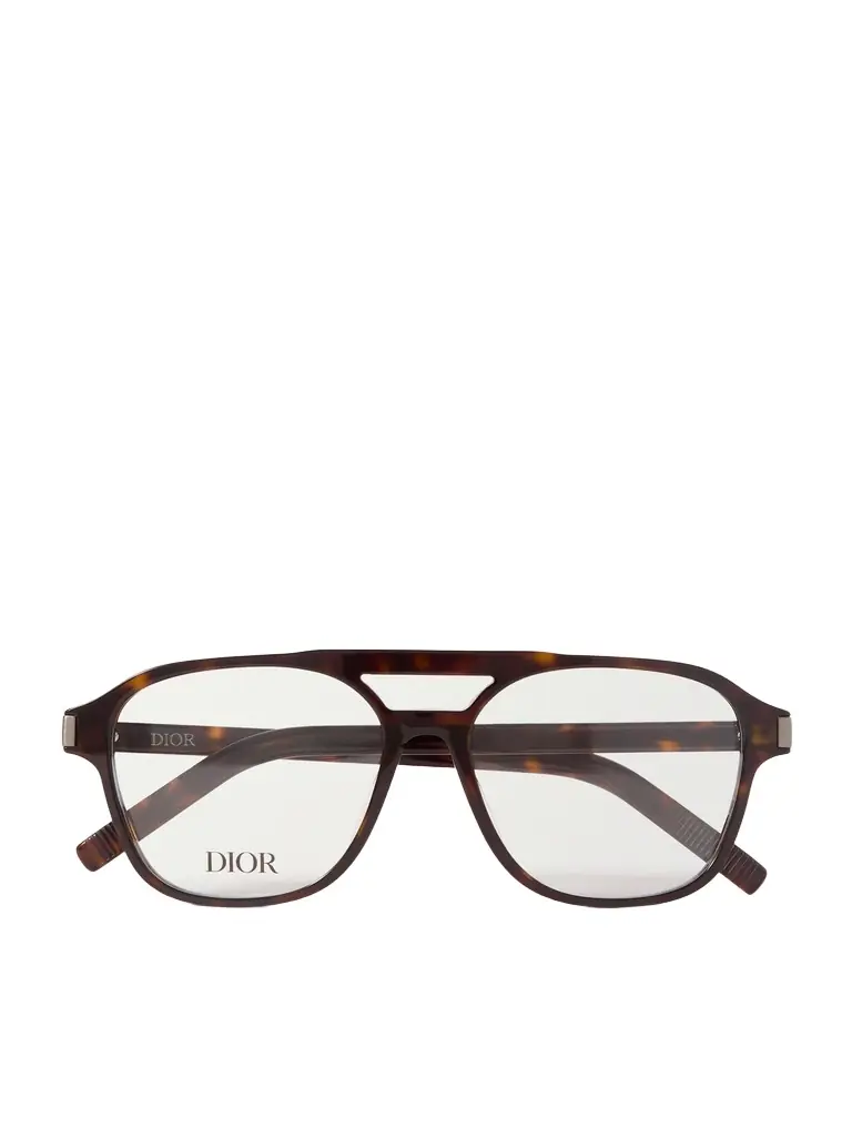 DIOR Eyewear CD IconO N1I Aviator-Style Tortoiseshell Acetate Optical Glasses - Men
