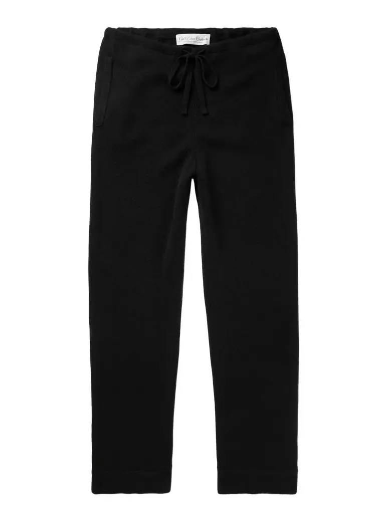 God's True Cashmere Straight-Leg Cashmere Drawstring Trousers - Men