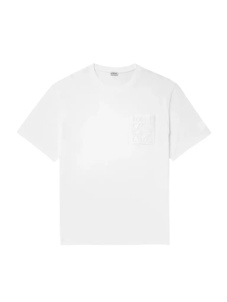 Loewe Logo-Embroidered Cotton-Jersey T-Shirt - Men