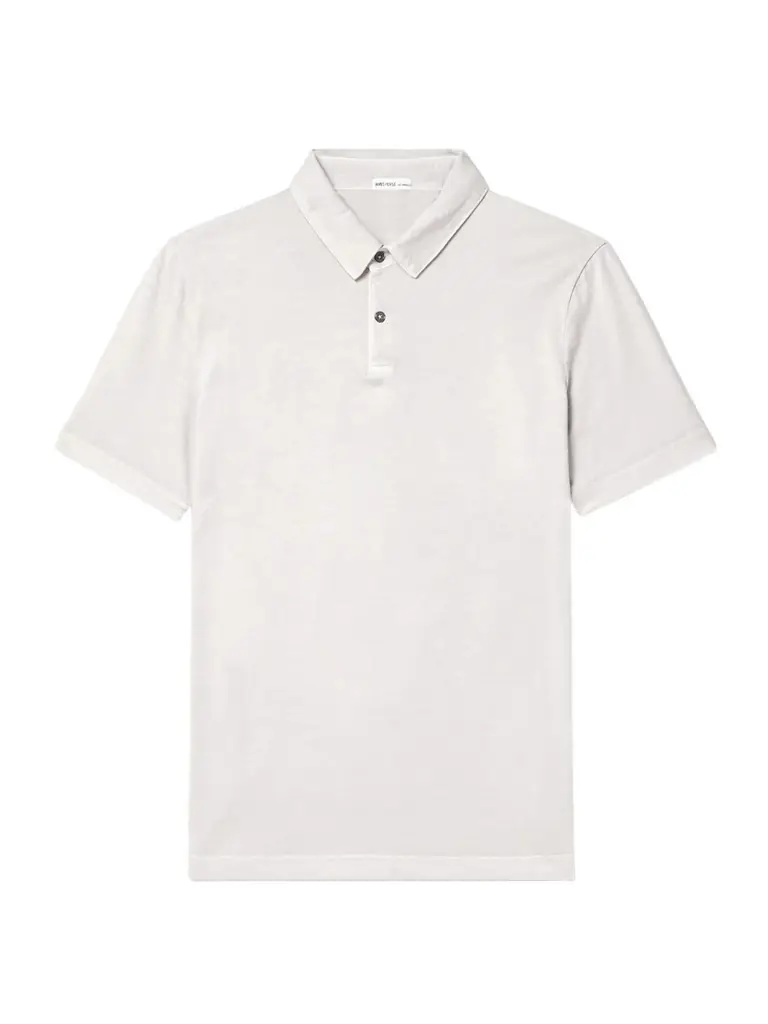James Perse Cotton-Jersey Polo Shirt - Men