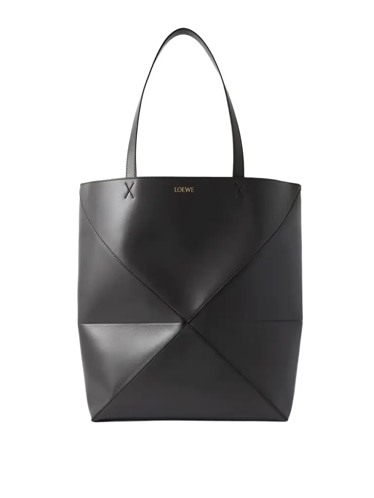 Loewe Puzzle Fold Convertible Large Leather Tote