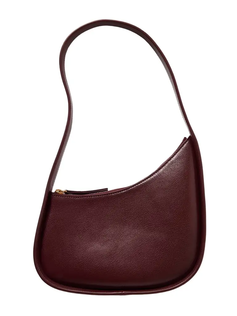 The Row Half Moon Leather Shoulder Bag - Women's Bags
