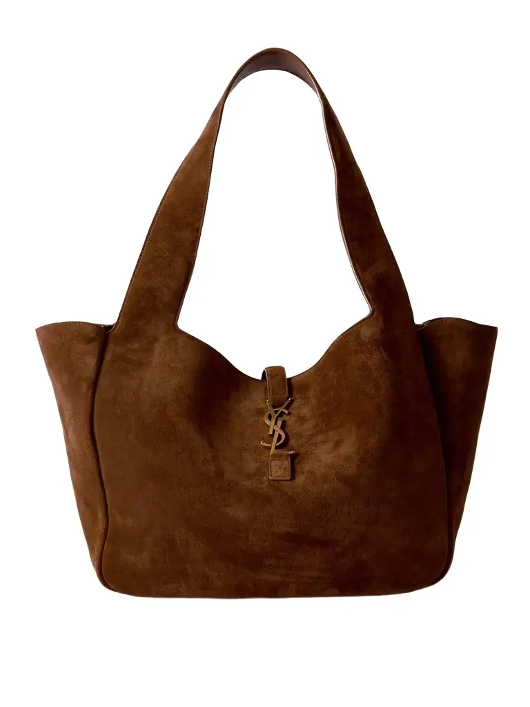Saint Laurent Le 5 À 7 Bea Suede Tote