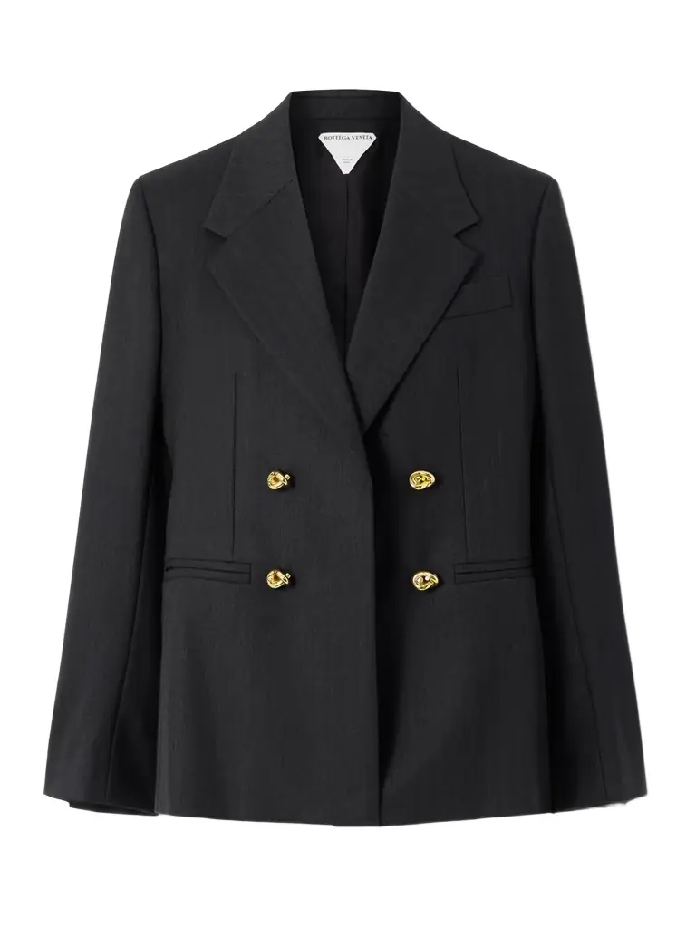 Bottega Veneta Double-breasted Wool Blazer