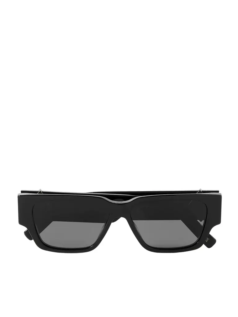 DIOR Eyewear CD Diamond S5I Rectangular Acetate and Malachite Sunglasses - Men