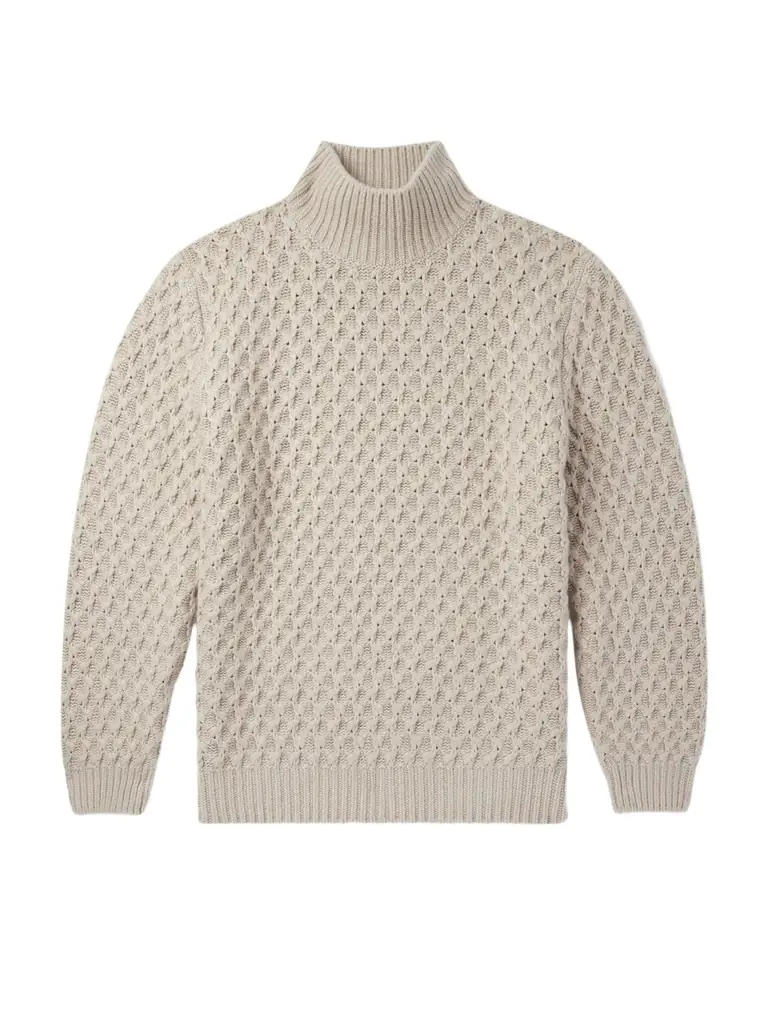 Loro Piana Cashmere Rollneck Sweater - Men