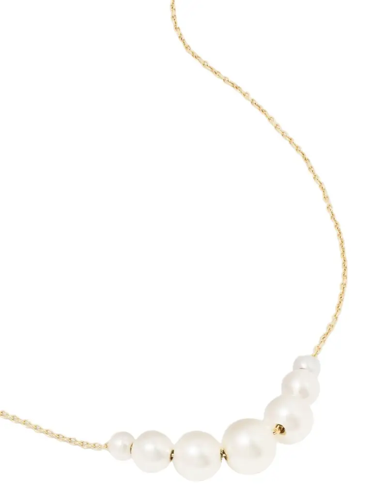 Sophie Bille Brahe Grand Orangerie De Perle 14-karat Gold Pearl Necklace