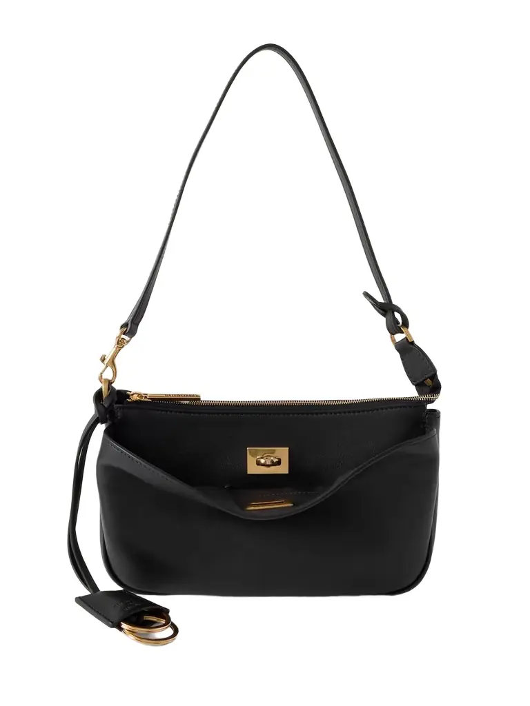 Balenciaga Rodeo Sling Pochette Leather Shoulder Bag