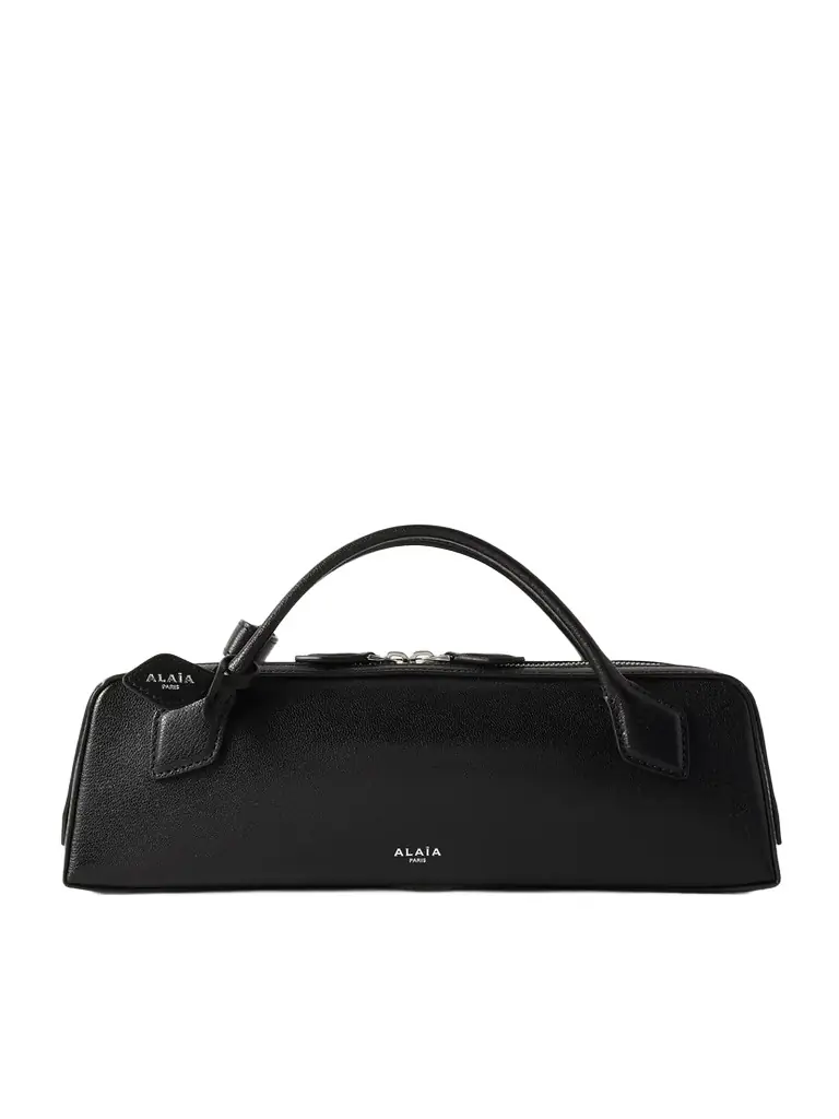 Alaïa Le Teckel Textured-leather Tote