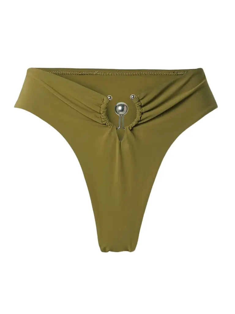 Christopher Esber Orbit Embellished Bikini Briefs - Women's Clothing