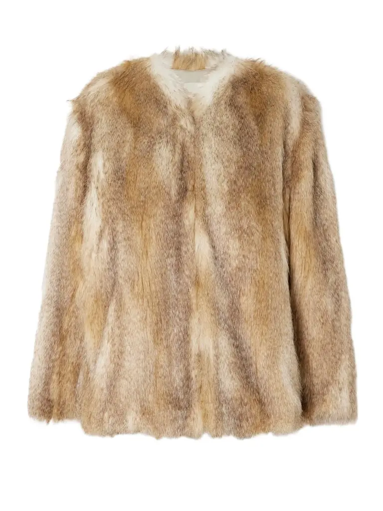 Isabel Marant Aglae Plush Coat - Women's Clothing