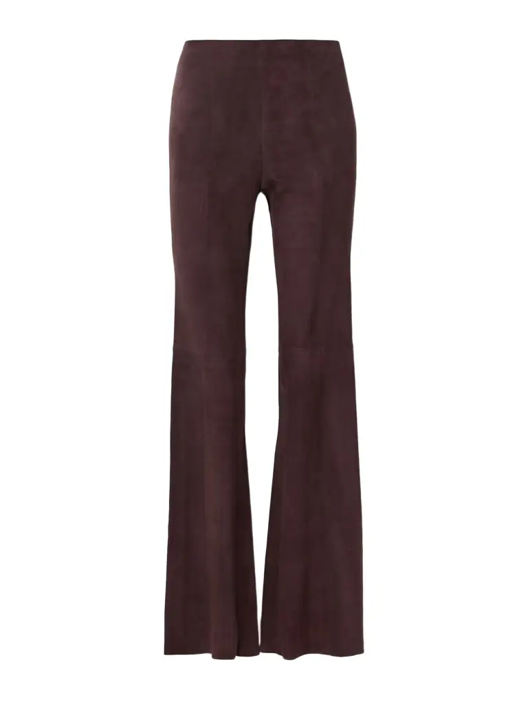 STOULS Gégé Suede Flared Pants