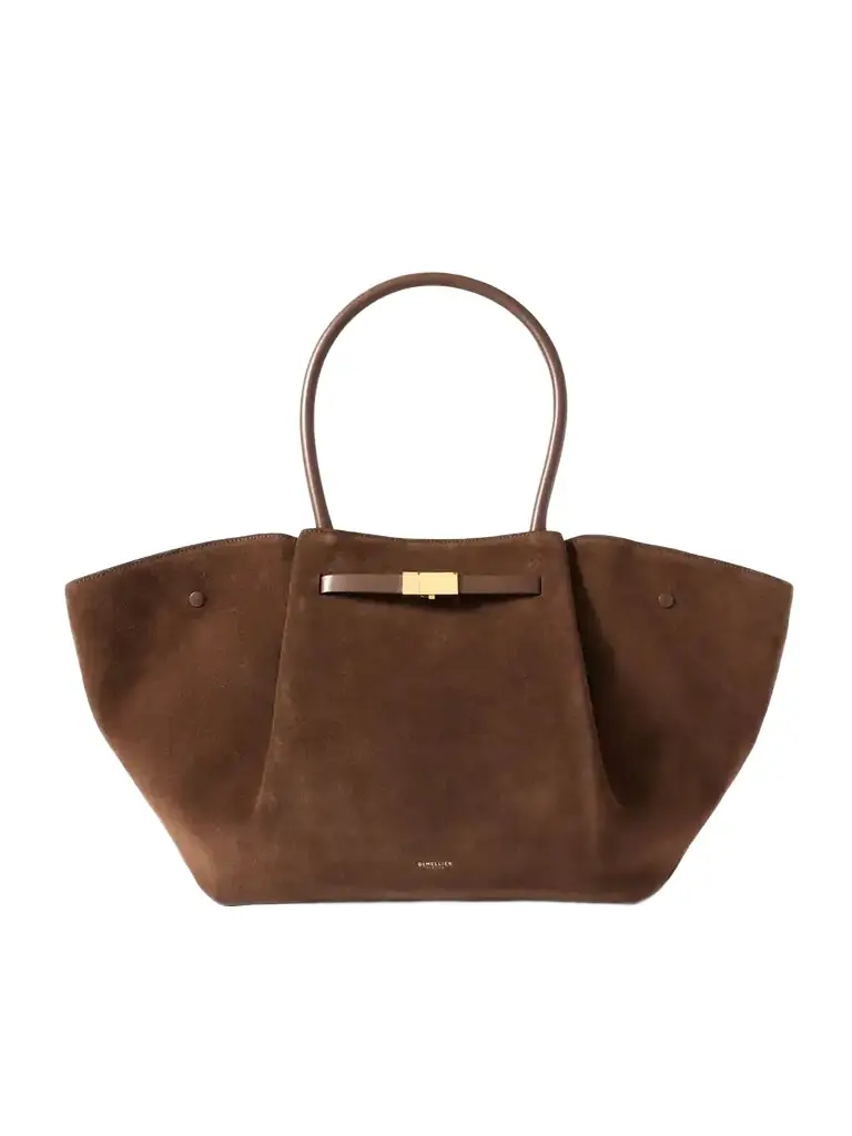 DeMellier + Net Sustain The New York Large Suede Tote