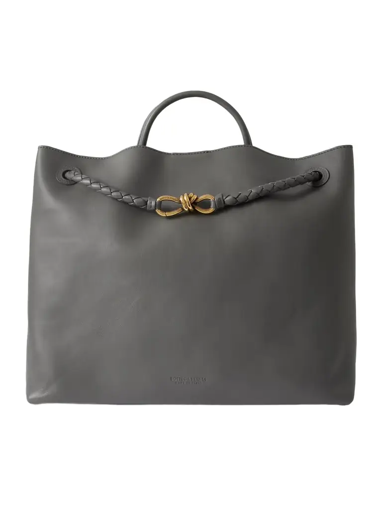 Bottega Veneta Andiamo Large Intrecciato Leather Tote