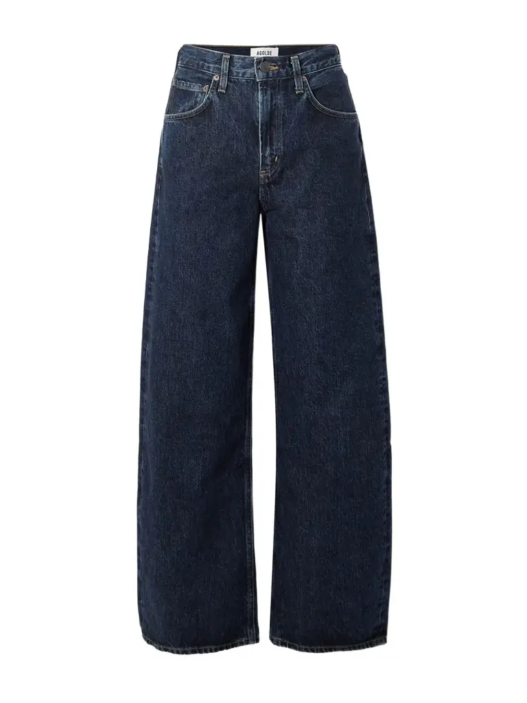 AGOLDE Low Curve High-rise Wide-leg Jeans