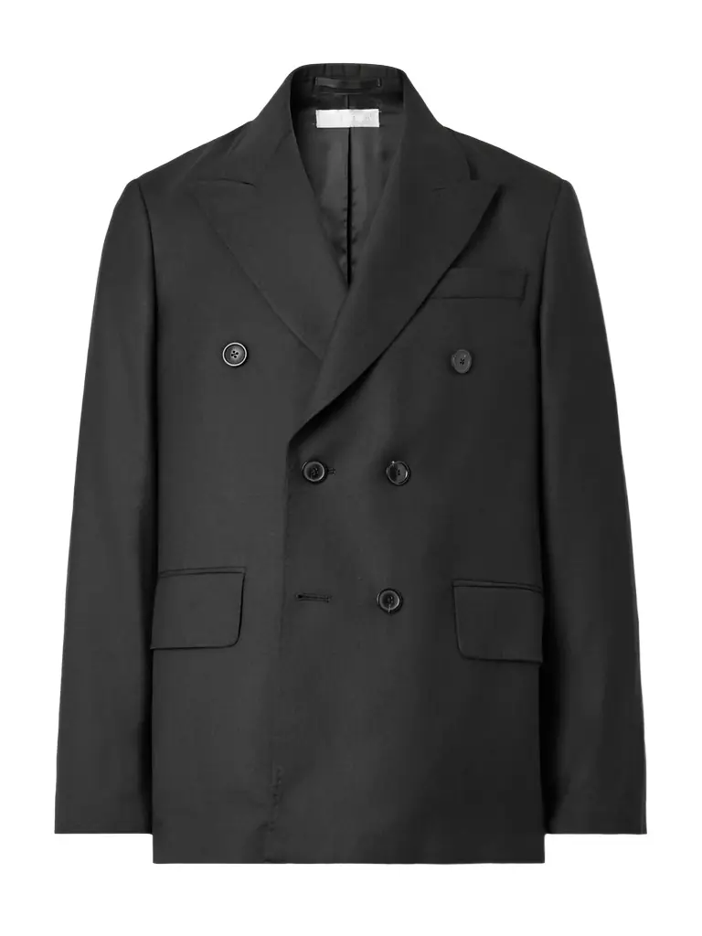 Our Legacy Double-Breasted Unstructured Wool Blazer - Men