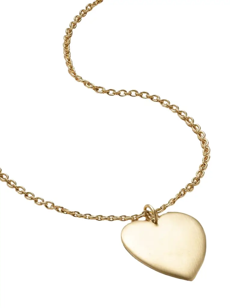 Irene Neuwirth Large Heart 18-karat Gold Necklace