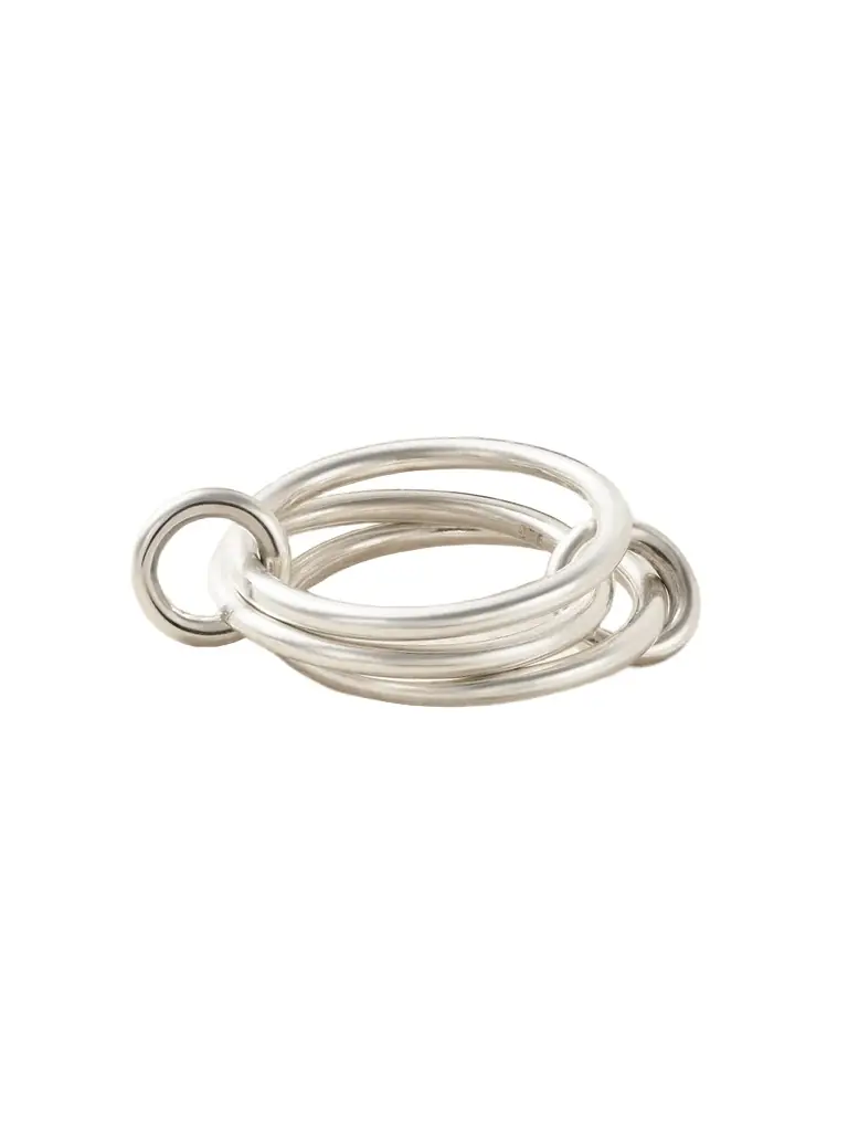 Spinelli Kilcollin Solarium Set Of Three Sterling Silver Rings