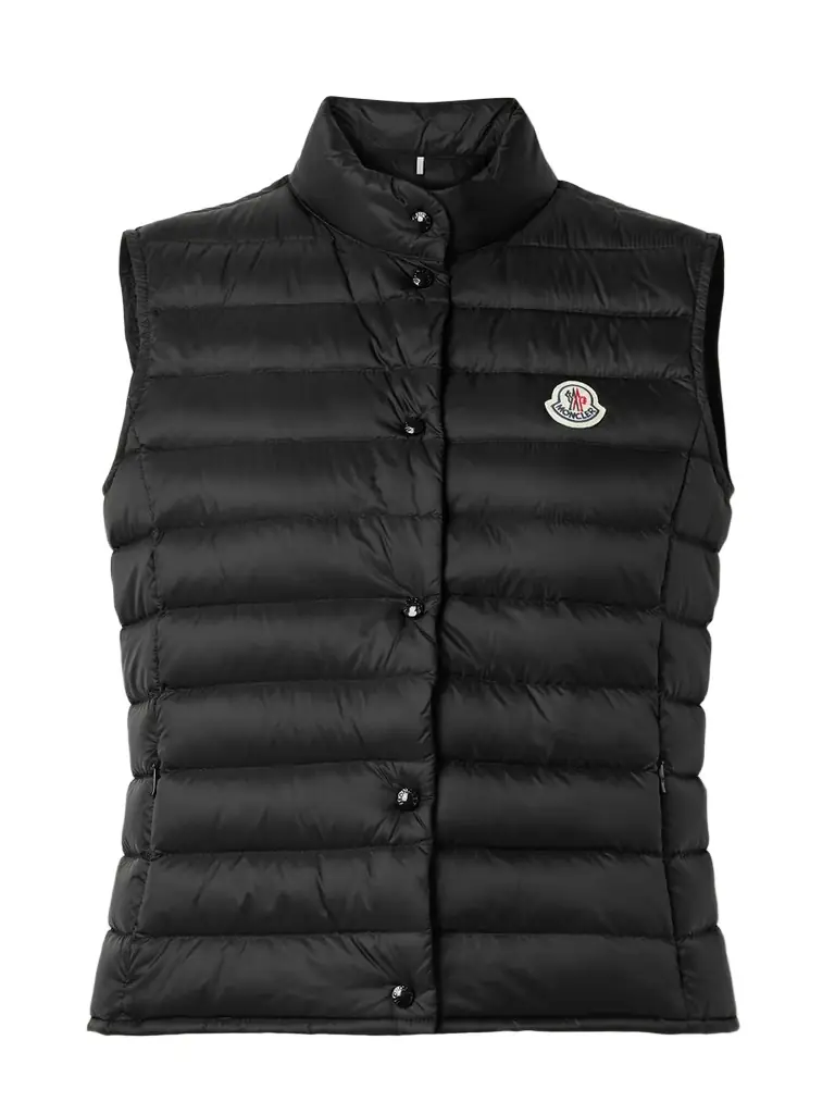 Moncler Liane Quilted Shell Down Vest
