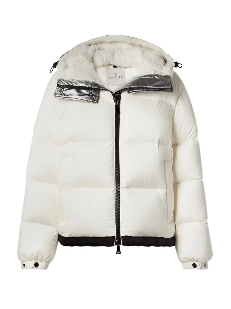 Moncler Bufonie Hooded Quilted Shell Down Jacket