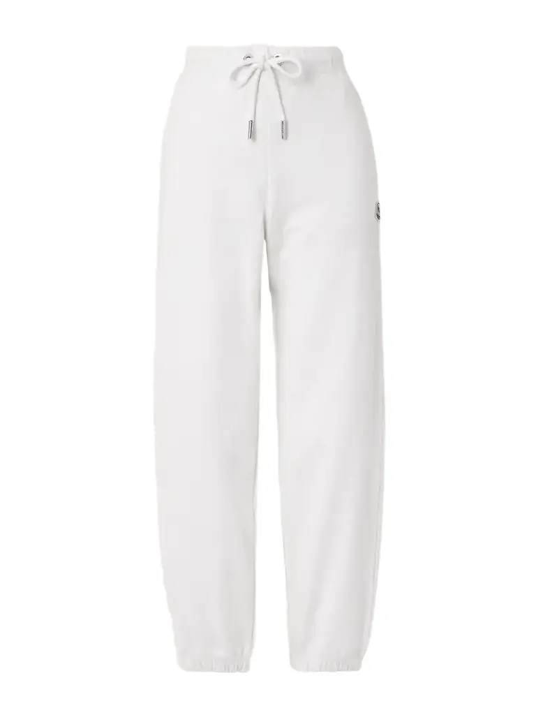 Moncler Tapered Cotton-jersey Track Pants