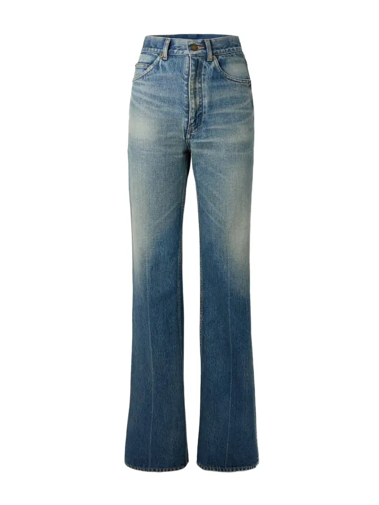 Saint Laurent High-rise Bootcut Jeans