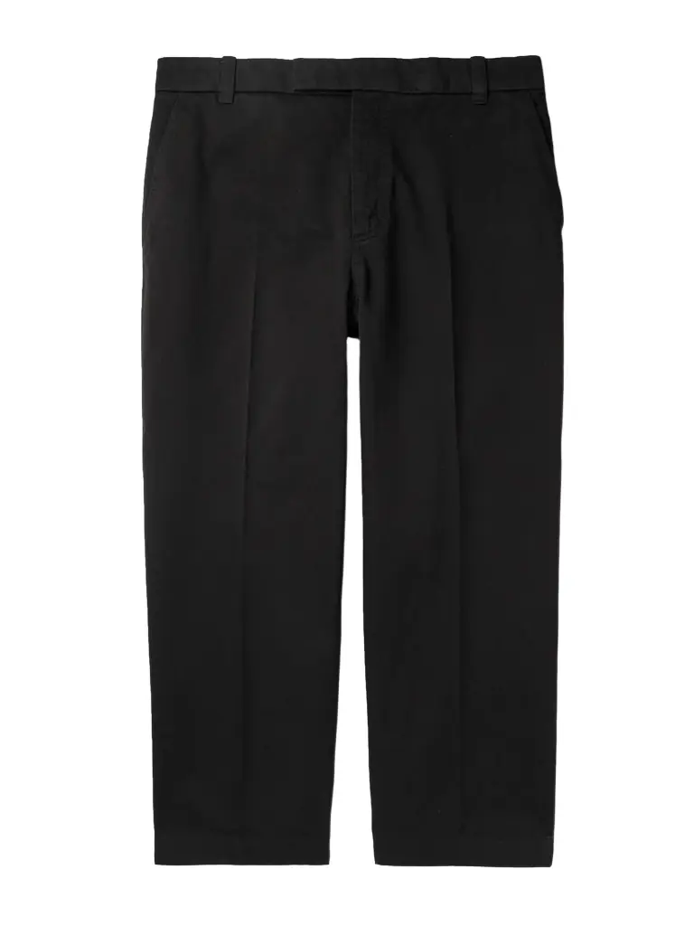 Thom Browne Utility Tapered Garment-Dyed Cotton-Twill Trousers - Men