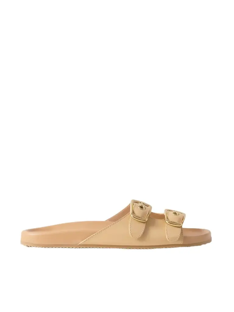 Buckled Leather Sandals