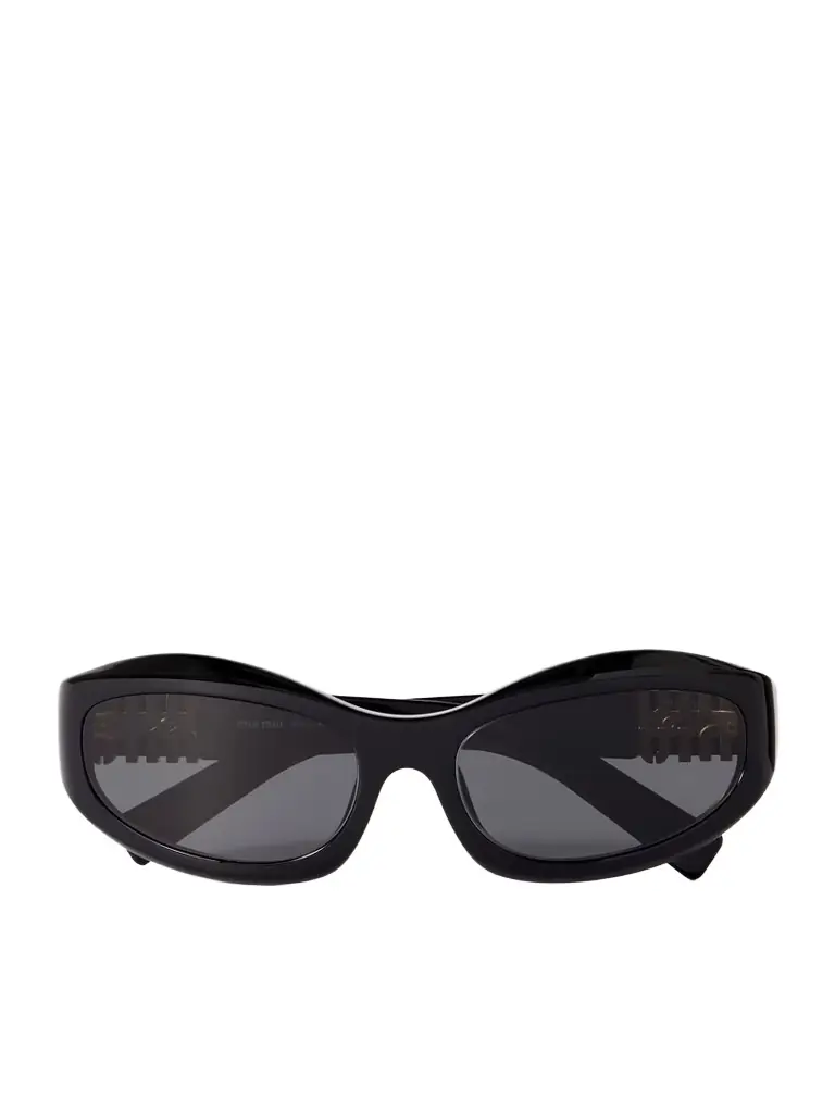 Miu Miu Eyewear Glimpse D-frame Acetate Sunglasses