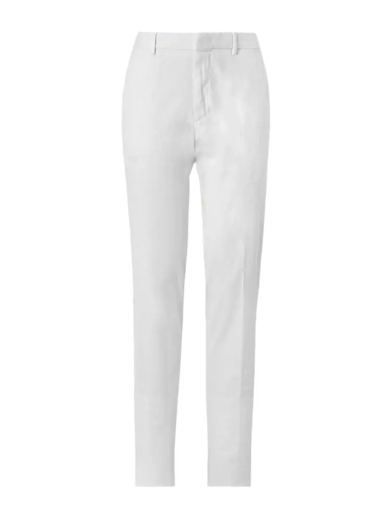 Zegna Easy Straight-Leg Garment-Dyed Cotton-Blend Chinos - Men