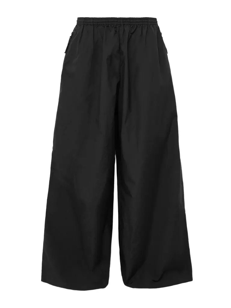 Acne Studios Wide-Leg Cotton and Nylon-Blend Trousers - Men