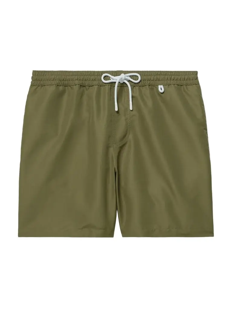 Bay Straight-Leg Mid-Length Swim Shorts - Men