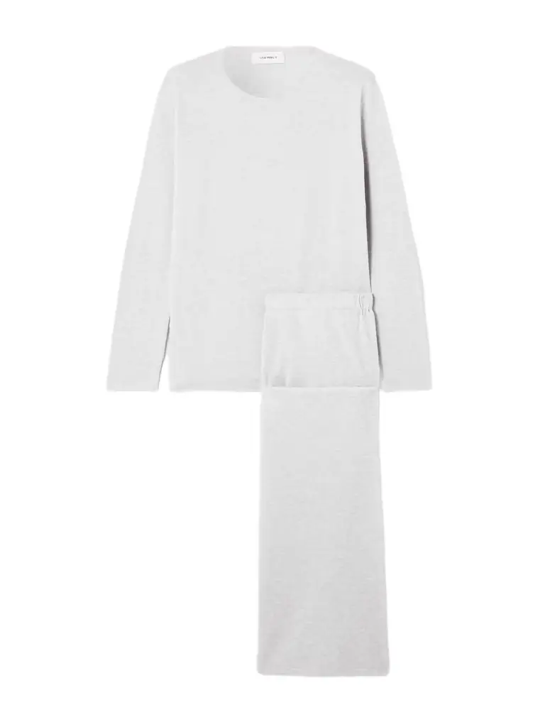 Lisa Yang Maurie And Alvi Cotton And Cashmere-blend Sweater And Pants Set - Women's Clothing