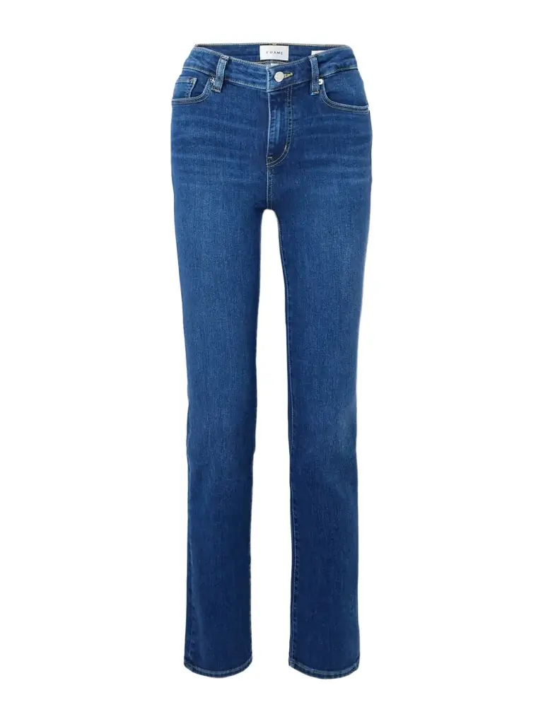Frame The Pencil High-rise Skinny Jeans