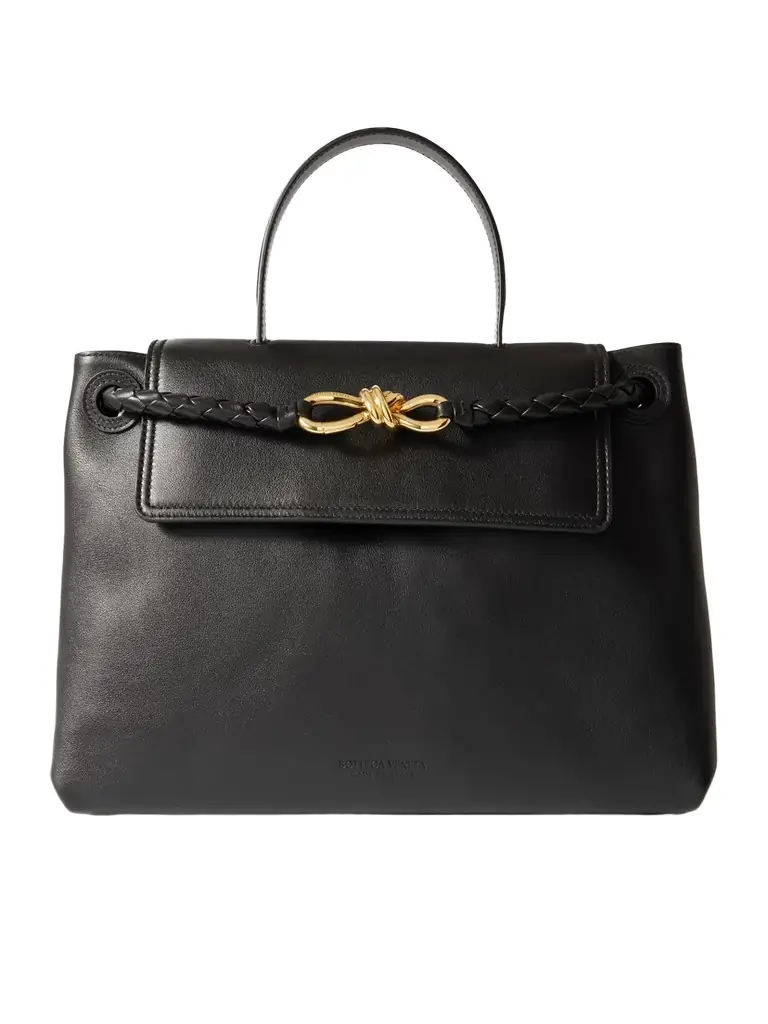 Bottega Veneta Ciao Ciao Medium Intrecciato Leather Tote