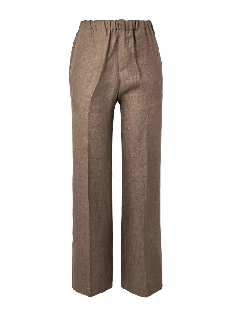 PIACENZA 1733 Straight-Leg Linen Trousers - Men