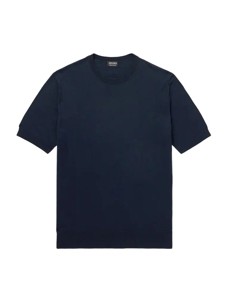 Zegna Cotton T-Shirt - Men