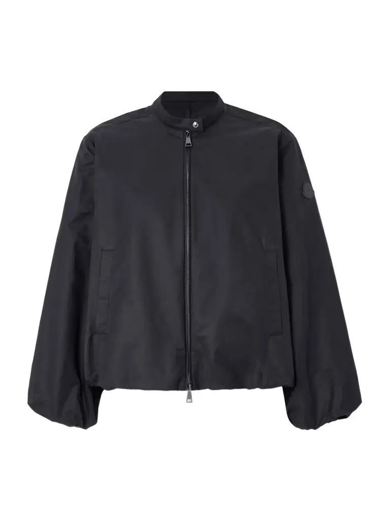 Moncler Gruissan Appliquéd Cotton-blend Bomber Jacket