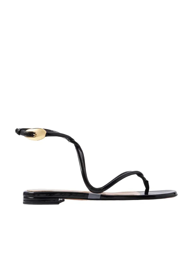 Jungle Mamba Patent-leather Sandals