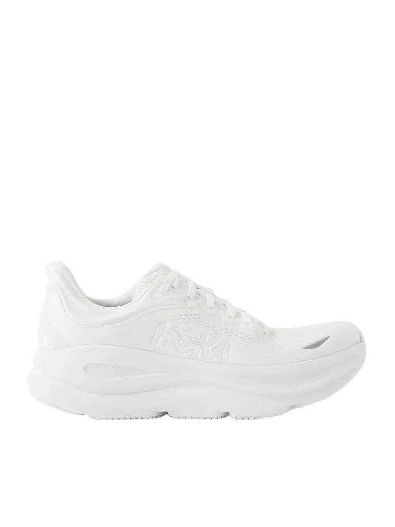 Hoka Bondi 9 Rubber-Trimmed Mesh Running Sneakers - Men
