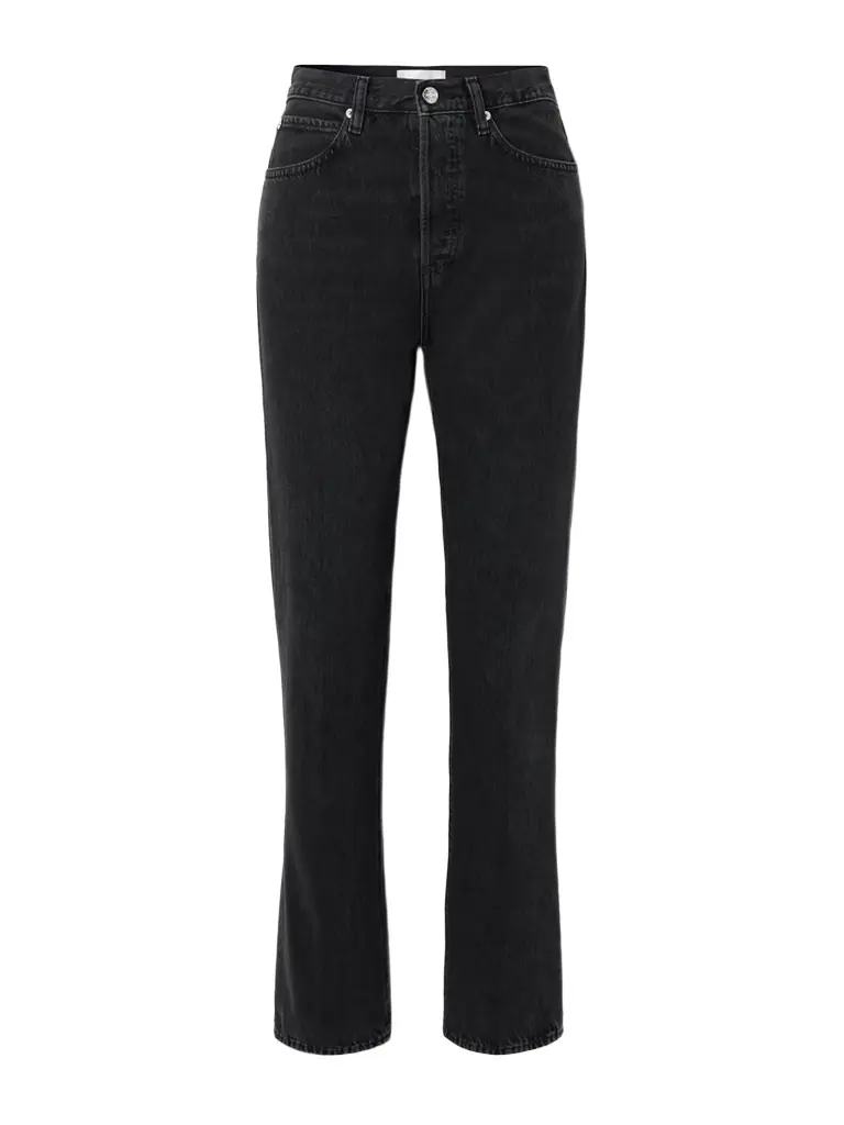 Frame The Vertical High-rise Straight Jeans