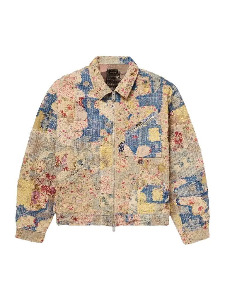 KAPITAL Kayak Paw-Paw Cotton-Canvas Blouson Jacket - Men | Wom
