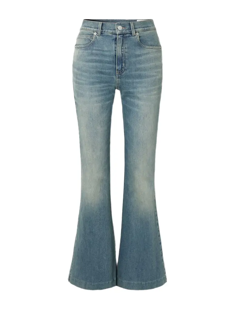McQueen High-rise Boot-cut Jeans