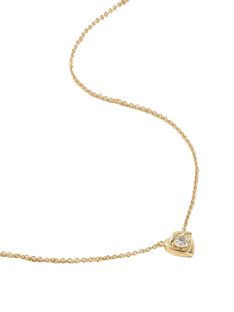 STONE AND STRAND Tie The Knot 10-karat Gold Diamond Necklace