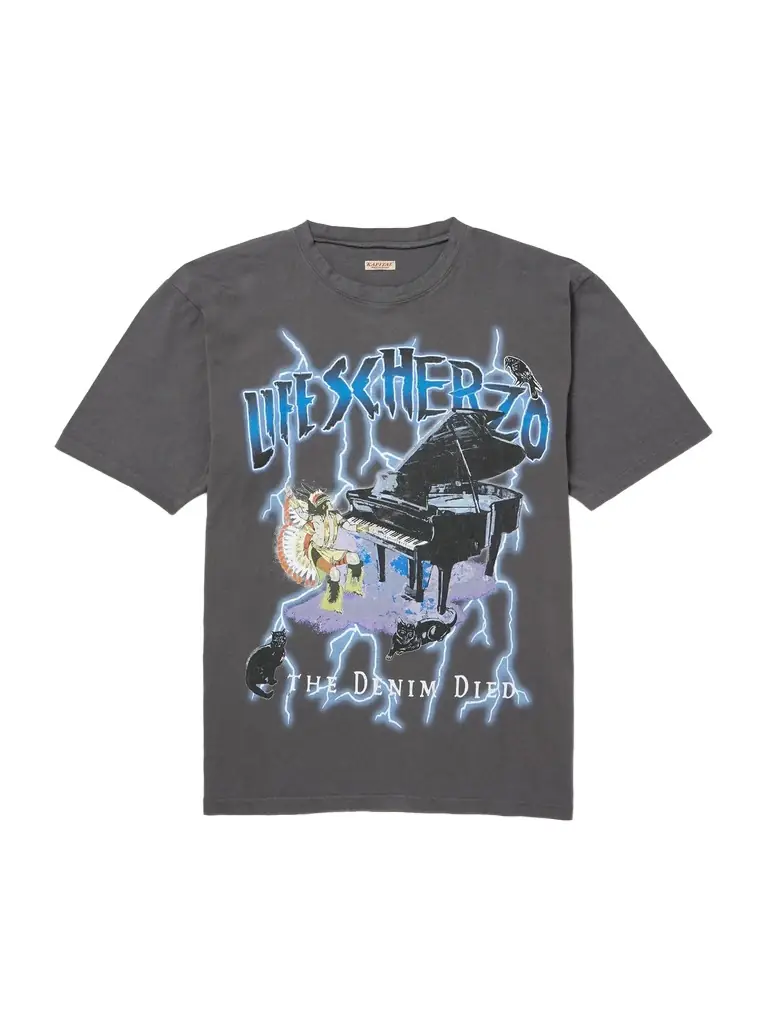 KAPITAL Printed Cotton-Jersey T-Shirt - Men