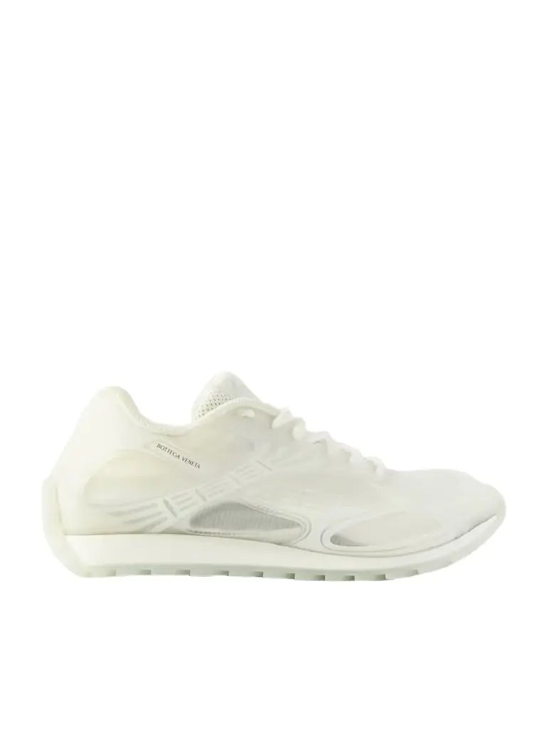Bottega Veneta Orbit Rubber And Mesh Sneakers