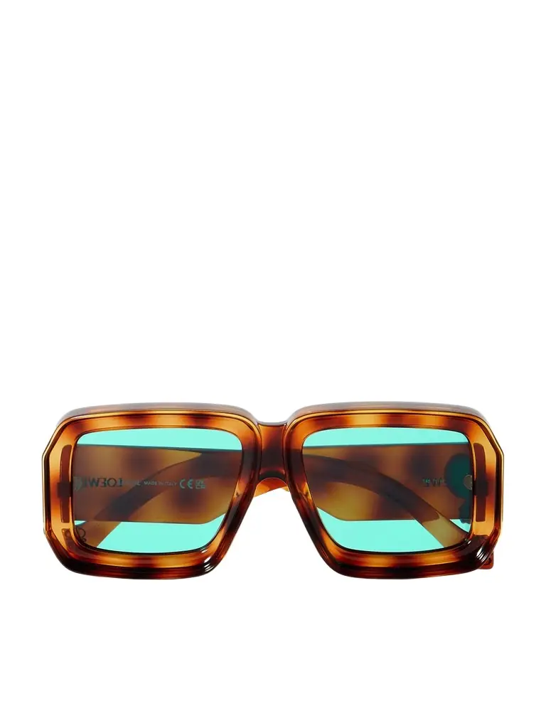 Loewe Paula's Ibiza Signature Black Mask Acetate Sunglasses - Men