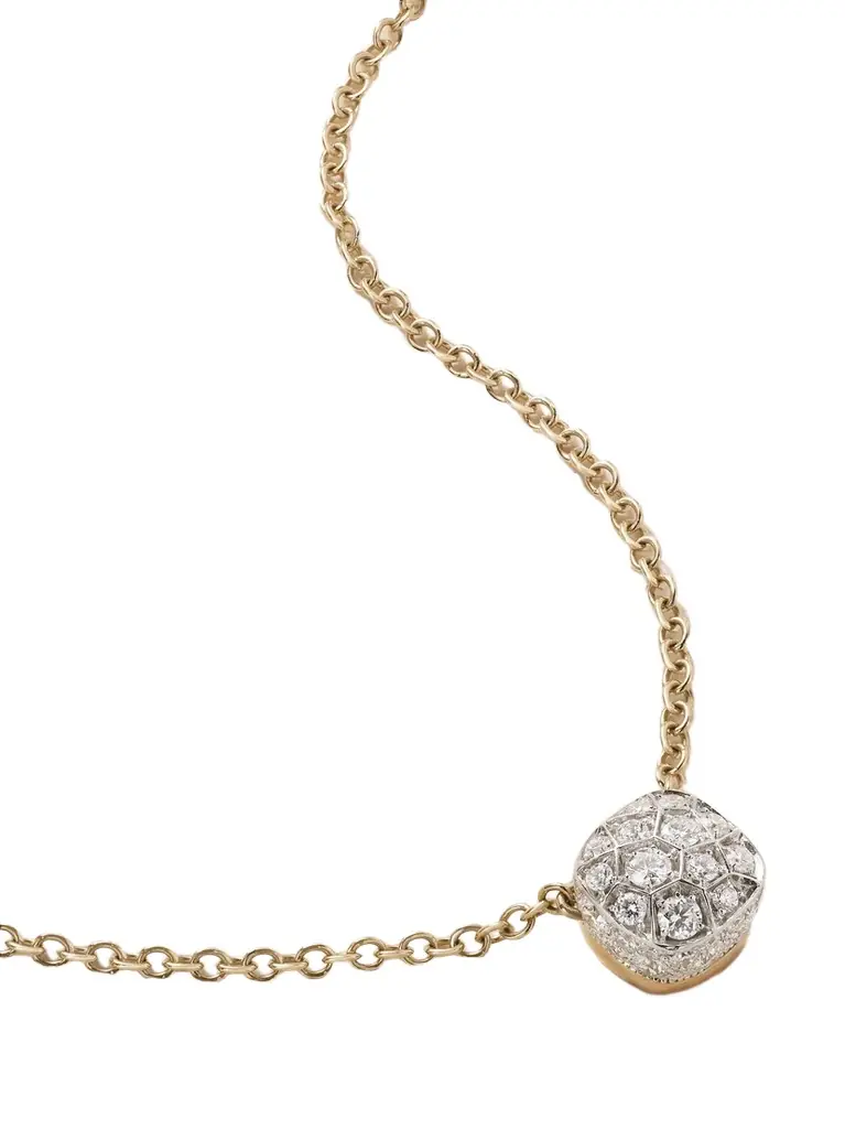 Pomellato Nudo 18-karat Gold And White Gold Diamond Necklace
