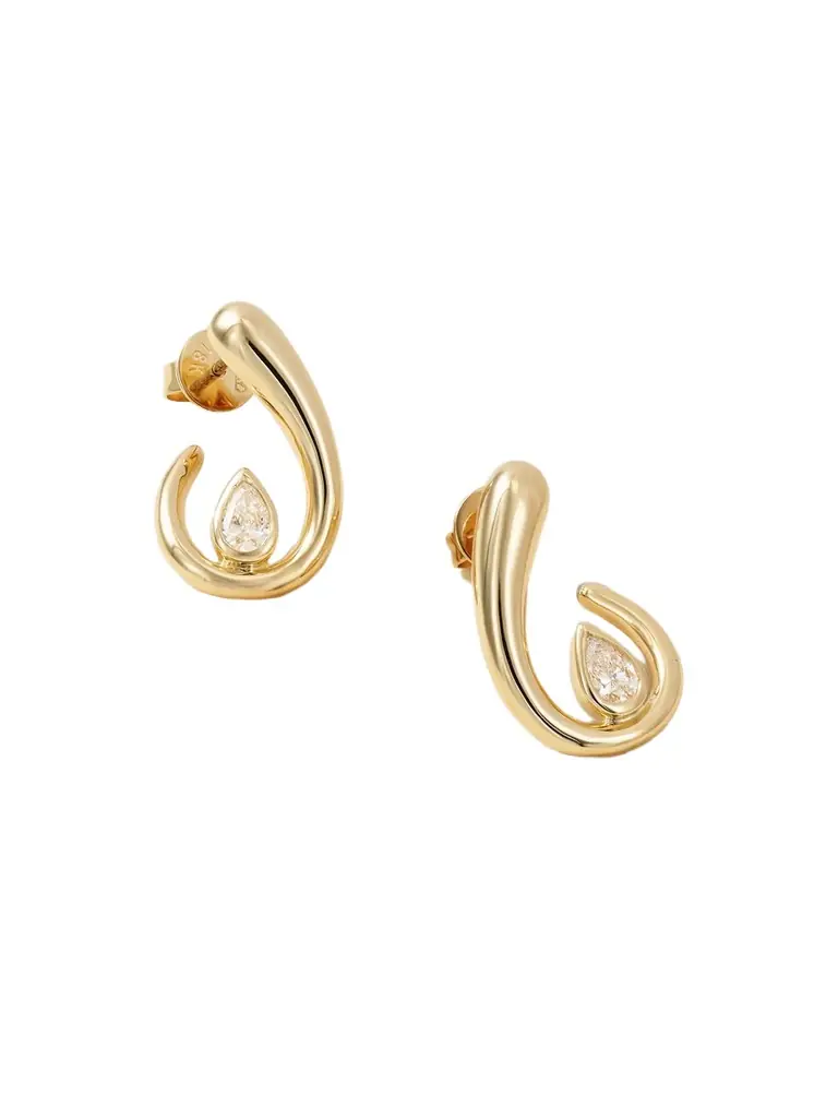 SHAY 18-karat Gold Diamond Earrings