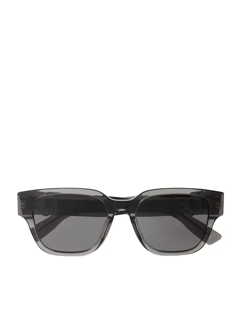 DIOR Eyewear DiorOblique S1I Square-Frame Acetate Sunglasses - Men